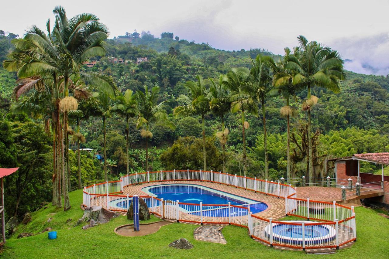 Hacienda Charrascal Coffe Farm Apartment Manizales Bagian luar foto