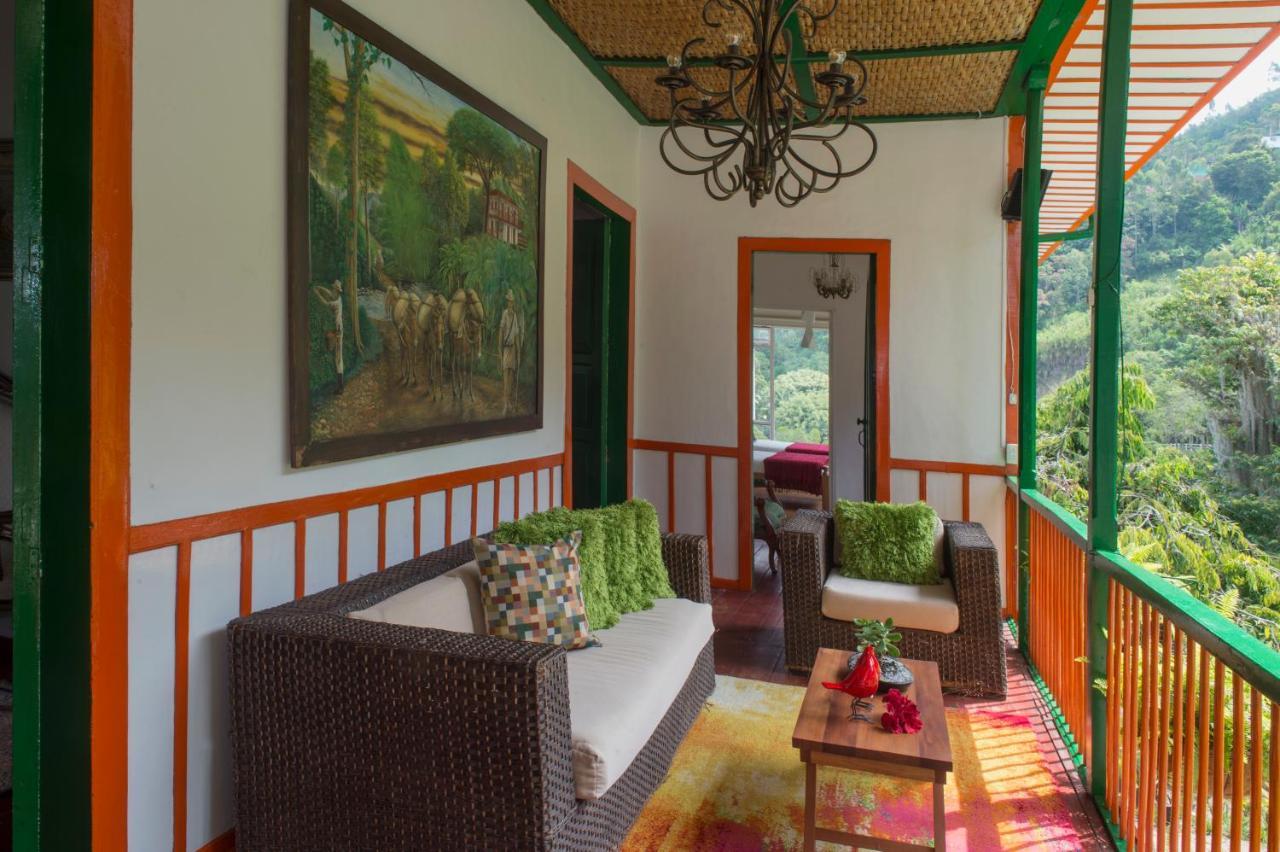 Hacienda Charrascal Coffe Farm Apartment Manizales Bagian luar foto