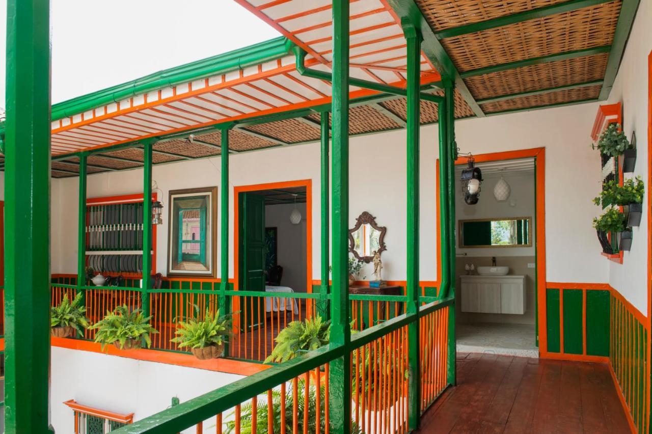 Hacienda Charrascal Coffe Farm Apartment Manizales Bagian luar foto