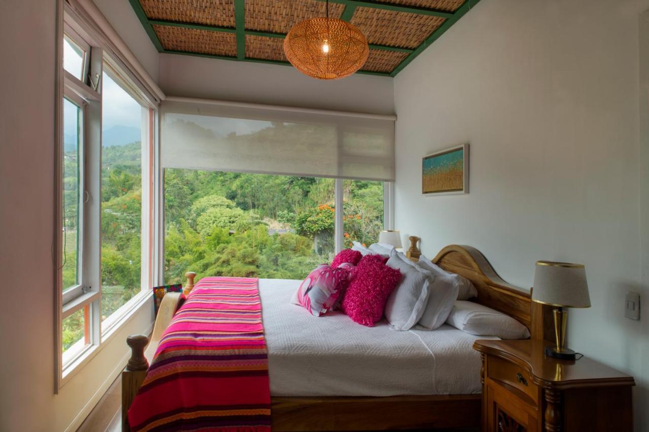 Hacienda Charrascal Coffe Farm Apartment Manizales Bagian luar foto