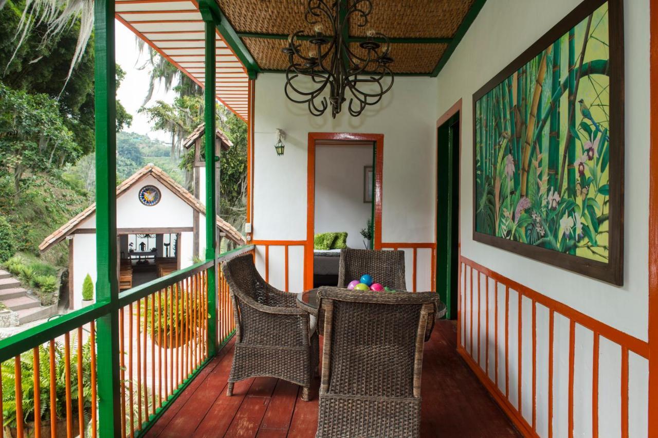 Hacienda Charrascal Coffe Farm Apartment Manizales Bagian luar foto