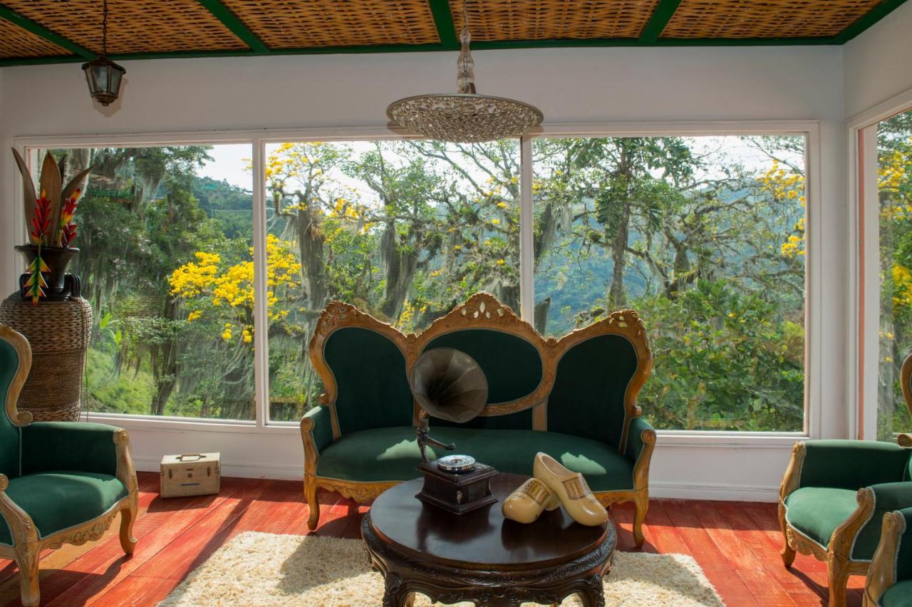 Hacienda Charrascal Coffe Farm Apartment Manizales Bagian luar foto